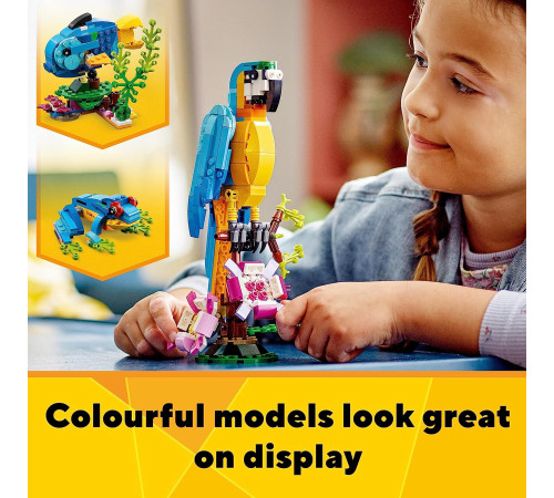lego creator  31136 Конструктор 3в1 "Экзотический попугай" (253 дет.)