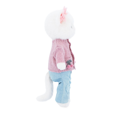 orange toys lk01/07 jucărie de pluș "lucky kitty sophie: knitted cherries" (38 cm)