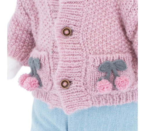 orange toys lk01/07 jucărie de pluș "lucky kitty sophie: knitted cherries" (38 cm)