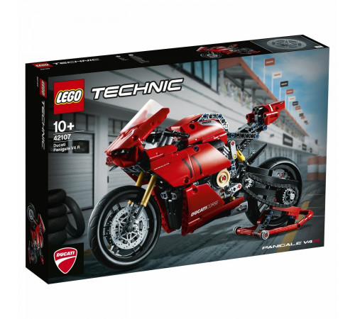  lego technic 42107 Конструктор "ducati panigale v4 r" (646 дет.)