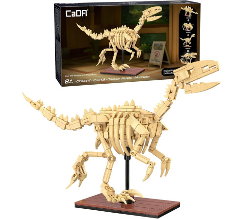 cada c59014w constructor "scheletul de triceratops" (256 el.)