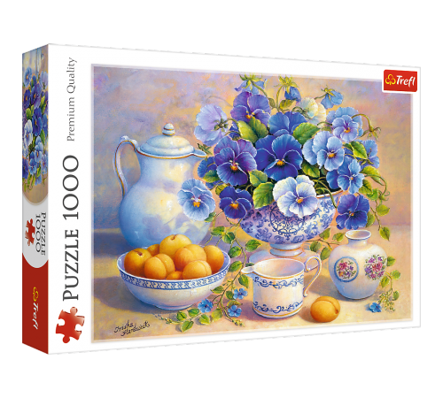 Trefl 10466 Пазлы "Синий букет" (1000 эл.)   trefl 10466 Пазлы "Синий букет" (1000 эл.)