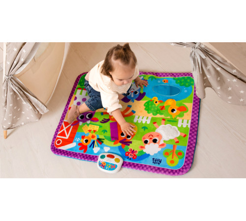 kids hits kh05/001 covoraș muzical "prieteni de la fermă"