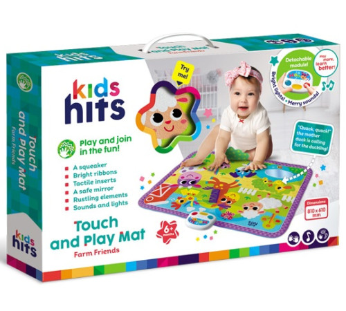 Jucării pentru Copii - Magazin Online de Jucării ieftine in Chisinau Baby-Boom in Moldova Kids Hits KH05/001 Covoraș muzical "Prieteni de la fermă"  kids hits kh05/001 covoraș muzical "prieteni de la fermă"