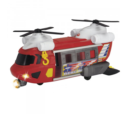 dickie 3306009 elicopter de salvare cu lumină și sunet