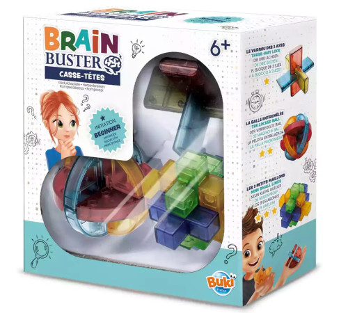 Buki BK6206 Игра-головоломка "Brain Buster" Новичок Детский магазин в Кишиневе в Молдове buki bk6206 Игра-головоломка "brain buster" Новичок
