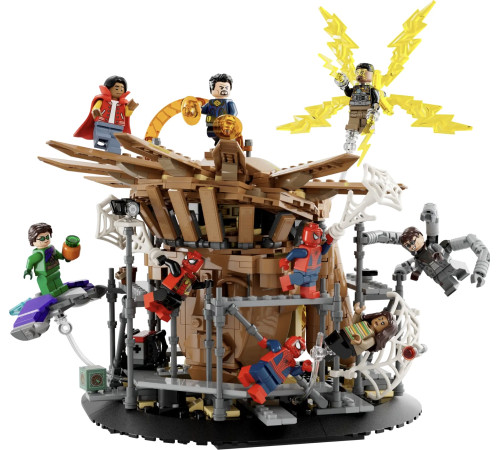 lego marvel 76261 constructor „bătălia finală a lui spider-man” (900 el)