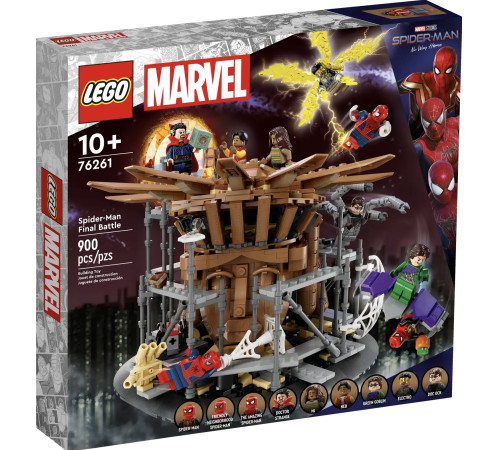  lego marvel 76261 constructor „bătălia finală a lui spider-man” (900 el)