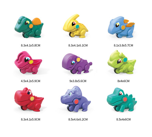 hola toys he797001 Игрушка "Карманный динозаврик" (в асс.)