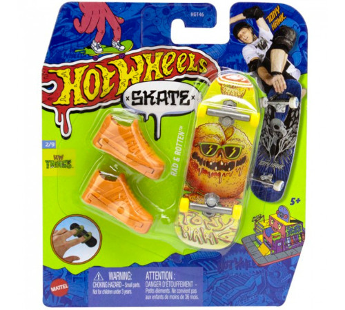 hot wheels hgt46 set de joc "skateboard și pantofi" (in sort.)