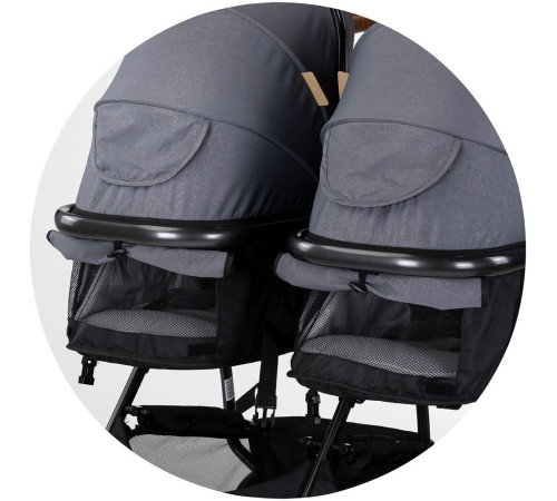 chipolino carucior pentru gemeni duo smart kbds02502cl cloud