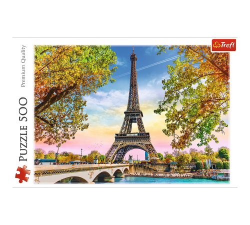 trefl 37330 puzzle "parisul romantic" (500 el.)