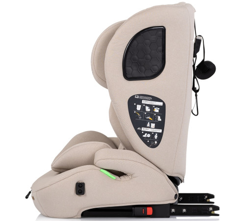 chipolino stktycis253tr Автокресло "i-size isofix tycoon ico" (76-150 см) бежевый