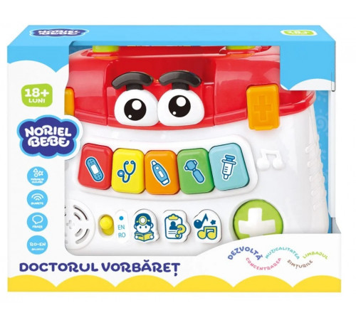 Детский магазин в Кишиневе в Молдове noriel int3862 Интерактивная игрушка "Говорящий доктор" (рум/англ.)