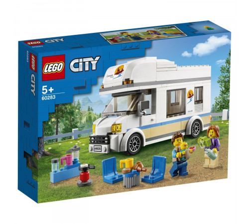  lego city 60283 Конструктор "Отпуск в доме на колесах" (190 дет.)