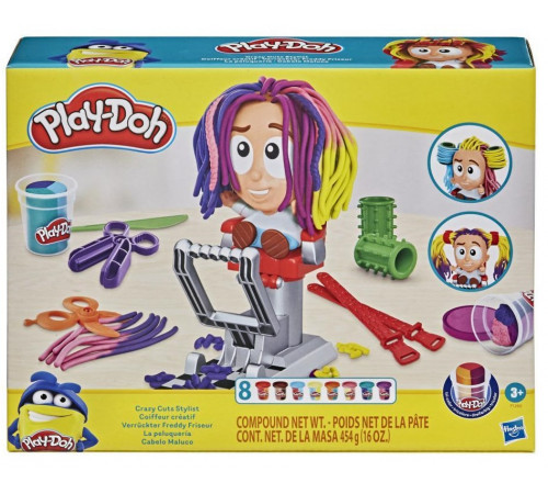 play-doh f1260 set de joc "coafuri crazy "