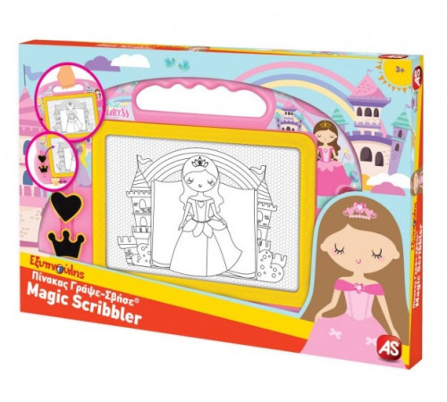 as kids 1028-12263 tabla magnetica de desen princess