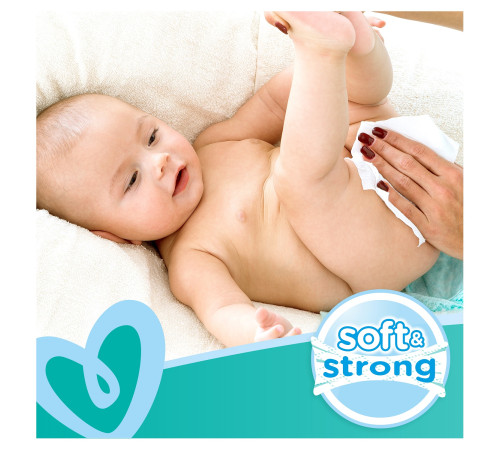 pampers servetele umede fresh clean (4х80) 320 buc.