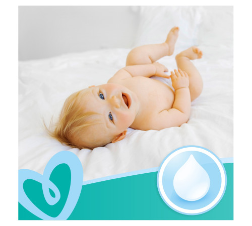 pampers servetele umede fresh clean (4х80) 320 buc.