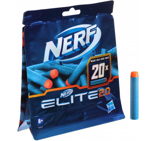 nerf f0040 set de gloante "elite 2.0" (20 buc.)