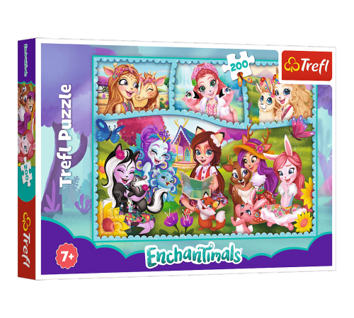 Trefl 13261 Пазлы "Удивительный мир Enchantimals" (200 эл.) Детский магазин в Кишиневе в Молдове trefl 13261 Пазлы "Удивительный мир enchantimals" (200 эл.)