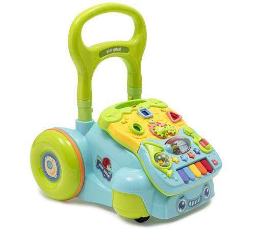  baby mix 53214 premergător muzical (albastru)