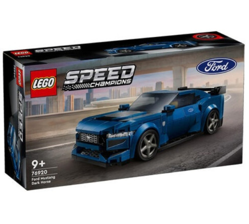  lego speed champions 76920 Конструктор "Спортивная машина ford mustang dark horse" (344 дет.)