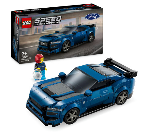 lego speed champions 76920 constructor "mașină sport ford mustang dark horse" (344 el.)