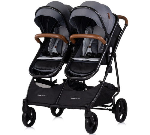 chipolino carucior pentru gemeni duo smart kbds02502cl cloud