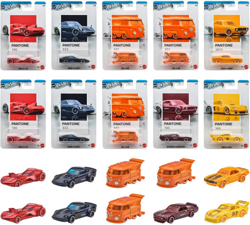 hot wheels jky47 mașinuță de colecțieя "silver series: pantone, 1:64" (in sort.)