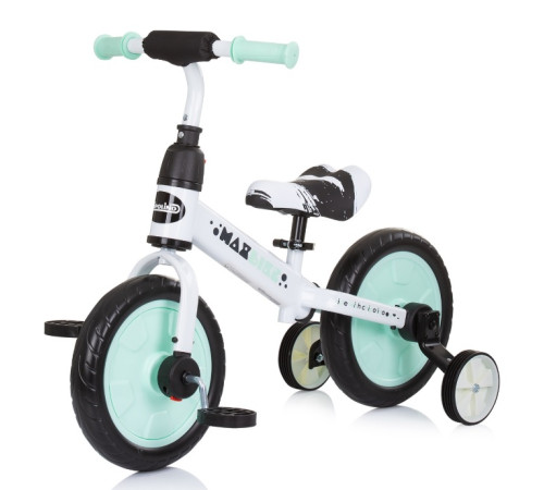 chipolino run bike cu patru roți  2în1 "max bike" dikmb0232mi mint