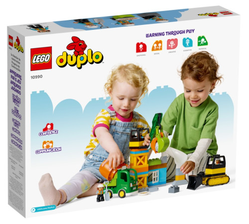 lego duplo 10990 Конструктор "Строительная площадка" (61 дет.)