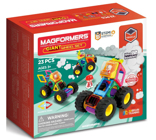  magformers 707024 Магнитный конструктор "giant wheel" (23 дет.) 