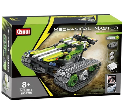  xtech bricks 8015 Конструктор на радиоуправлении 3-в-1 "Вездеход" (353 дет.)