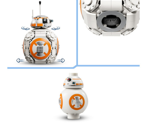 lego star wars 75452 constructor "droid astromecanic bb-8" (569 el.)