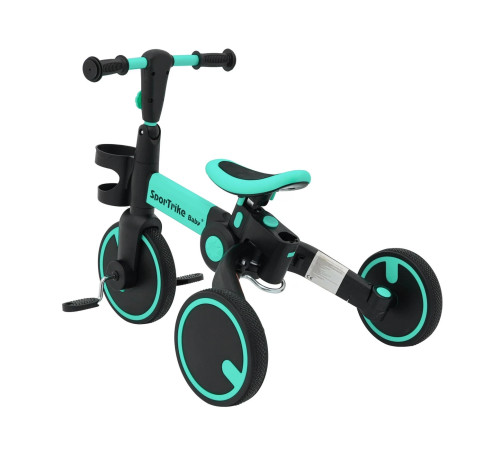 ramiz bicicleta 3 in 1 happy bike sportrike albastru