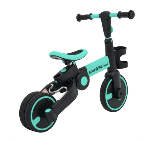 ramiz bicicleta 3 in 1 happy bike sportrike albastru
