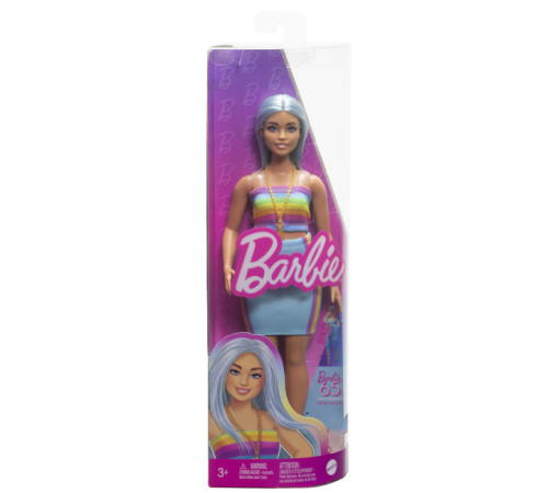 barbie hrh16 păpușă "fashionista" într-un top sport și fustă