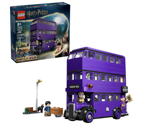 lego harry potter 76446 constructor "aventurile knight bus" (499 buc)