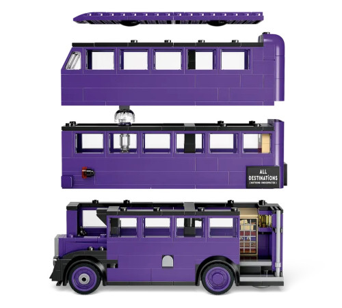 lego harry potter 76446 constructor "aventurile knight bus" (499 buc)