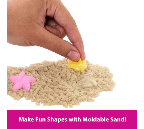 disney princess jfc40 păpușa "prințesa moana" din seria "prietenii mării" cu nisip