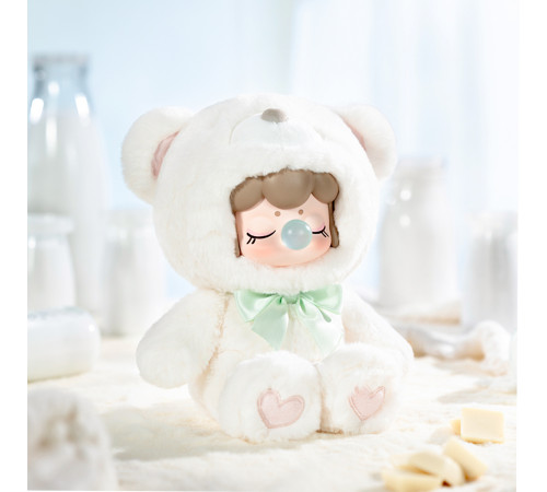 mnaxx jucarie de plus surpriza "pор tор rolife" seria "nanci" - ursuleț