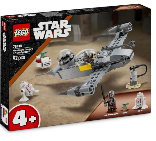 Jucării pentru Copii - Magazin Online de Jucării ieftine in Chisinau Baby-Boom in Moldova lego star wars 75410 constructor "starfighter n-1 mando și grogu" (92 el.)