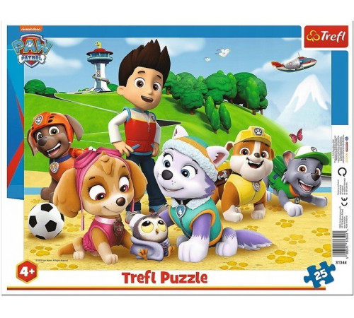  trefl 31344 Пазлы "Щенячий патруль" (25 эл.)