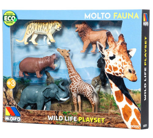 Jucării pentru Copii - Magazin Online de Jucării ieftine in Chisinau Baby-Boom in Moldova Molto 23251 Set de figurine "Fauna Wild Animals" (6 buc.) Jucării pentru Copii - Magazin Online de Jucării ieftine in Chisinau Baby-Boom in Moldova molto 23251 set de figurine "fauna wild animals" (6 buc.)