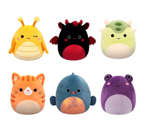Детский магазин в Кишиневе в Молдове squishmallows sqjw7520b Мягкая игрушка (19 см.) в асс.