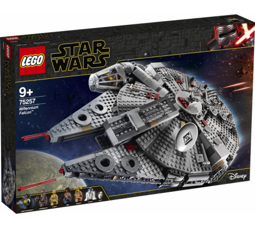  lego star wars 75257 Конструктор "episode ix Сокол Тысячелетия" (1351 дет.)