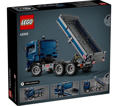 lego technic 42203 constructor "basculantă" (462 el.)