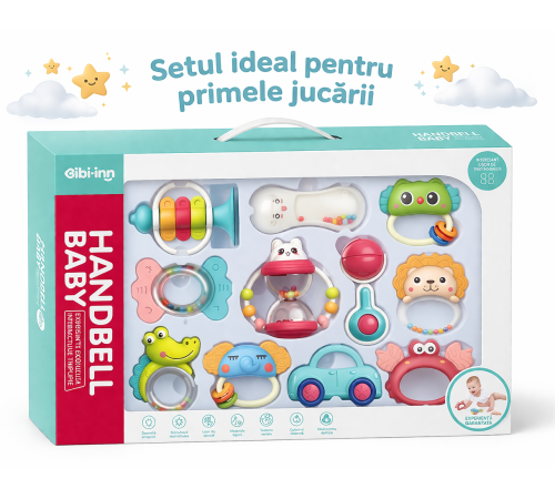  chipolino drn02460885 set zornăitoare (11 buc.)