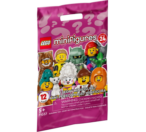  lego minecraft 71037 minifigurine. seria 24. (in sort.)
